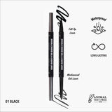 Double Ended Gel & Liquid Liner (001, Black)