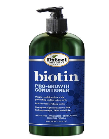 Acondicionador de crecimiento Difeel Biotin Pro 12 oz